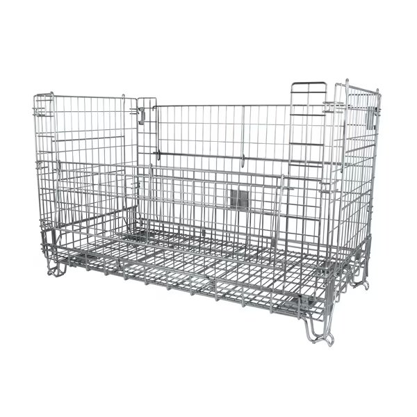 Wire Container 72x40x46H, Caster Pads, 5